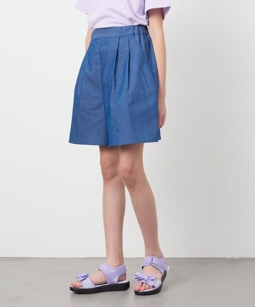 a.v.v パンツ 「140-150」ワンタックキュロット キッズ 子供服