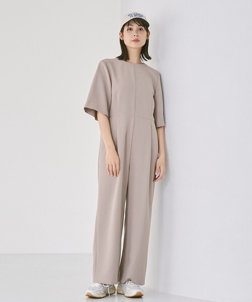 RONEL オールインワン ハーフスリーブオールインワン レディース