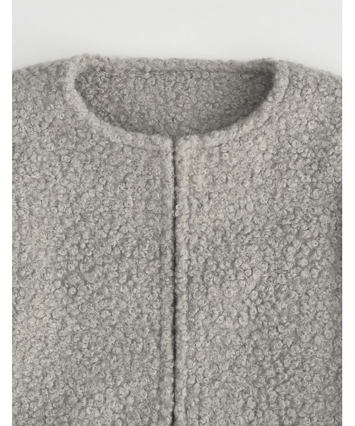 「Re:EDIT」 「MEISM」ノーカラージャケット MEDIUM ブラック レディース_画像2