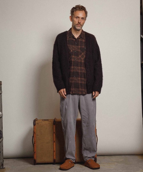 「WILD LIFE TAILOR Adam et Rope'」 コーデュロイパンツ M ライトグレー メンズ_画像9