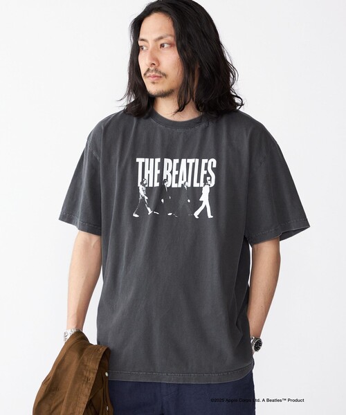 SHIPS（シップス） tシャツ SHIPS: THE BEATLES フォトグラフィック T