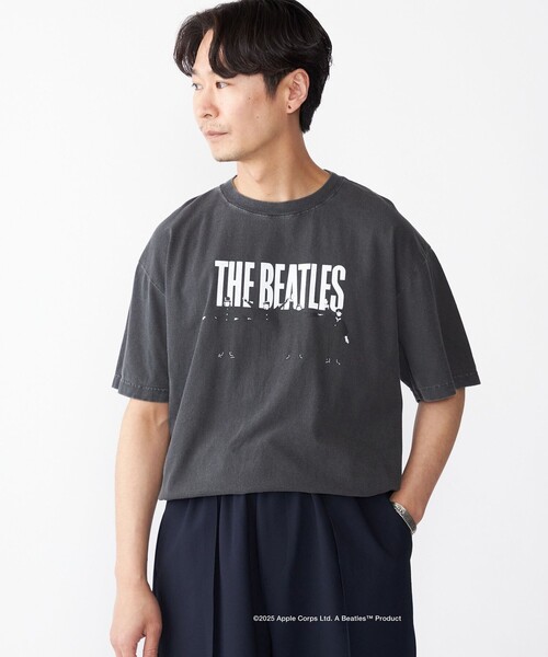 SHIPS（シップス） tシャツ SHIPS: THE BEATLES フォトグラフィック T