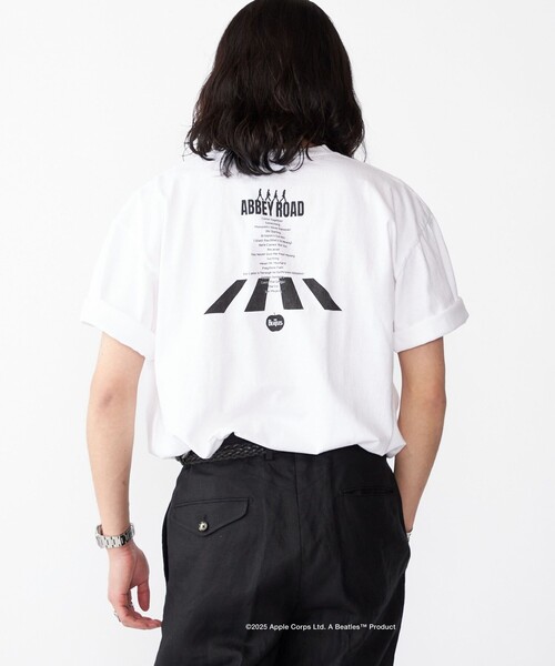SHIPS（シップス） tシャツ SHIPS: THE BEATLES フォトグラフィック T