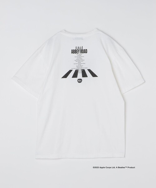 THE BEATLES グラフィックTシャツ SHIPS（シップス） tシャツ SHIPS: THE BEATLES フォトグラフィック T