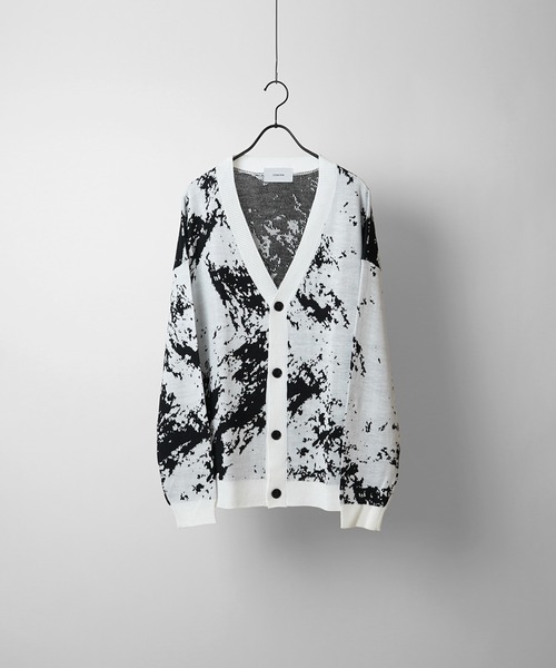 「Confirm」 ニットカーディガン L ブルー メンズ_画像7