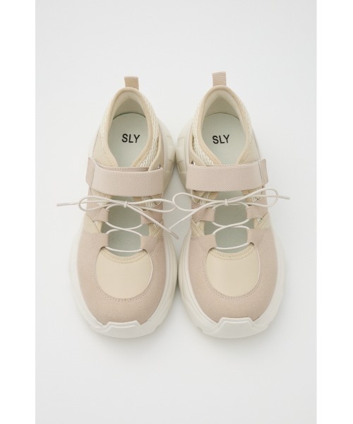 SLY スニーカー OPEN LACE UP SNEAKER オープン レースアップ