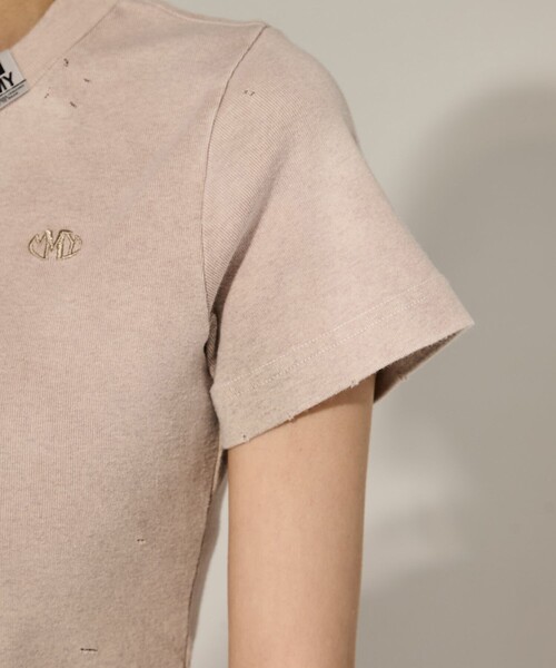 解体と再生! MIHARA YASUHIRO サンフェード 半袖コットンTシャツ 解体と再生! MIHARA YASUHIRO サンフェード 半袖コットンTシャツ