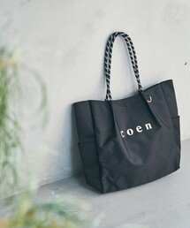 coen（コーエン） トートバッグ 「再入荷・新色登場」 ロゴ ポリ 