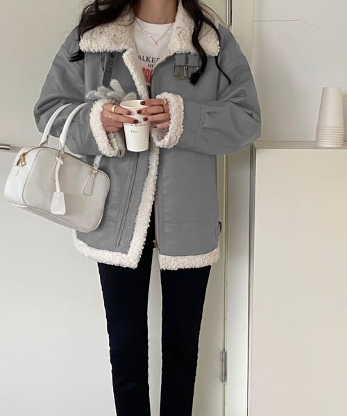 [emi+] блузон L черный женский 