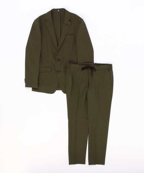 新品タグ付 SUIT SELECT ウォッシャブルスーツ セットアップ カーキL SUIT SELECT 「SUIT SELECT」 スーツ M カーキ メンズ