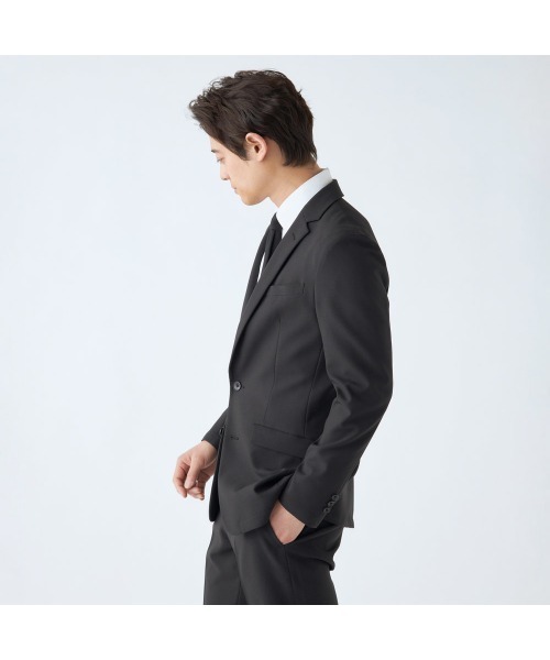 【美品】スーツセレクト　スーツ　セットアップ　Mサイズ　定価45000 SUIT SELECT セットアップ 「CLASSICO TAPERED」「通年」2釦