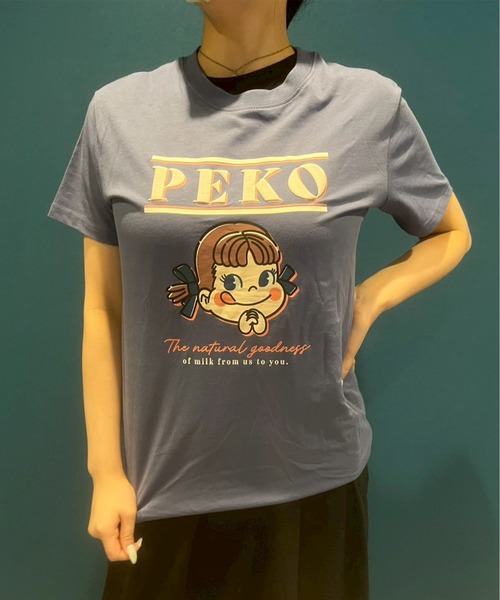 sanrio tシャツ 「ペコちゃん/PEKO」天竺 BOXシルエット