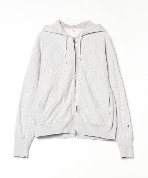 チャンピオン　モンキータイム　グレーパーカー Champion 「Champion」 ジップアップパーカー「monkey time