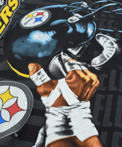 NBA/NFL/NHL/MLB tシャツ 「USED」90's TULTEX “NFL Pittsburgh