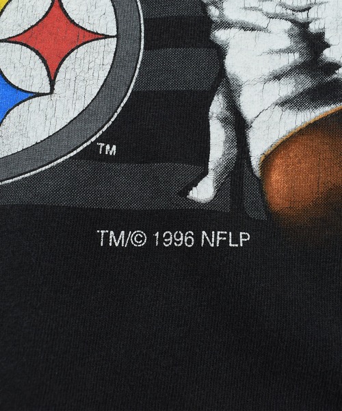 NBA/NFL/NHL/MLB tシャツ 「USED」90's TULTEX “NFL Pittsburgh
