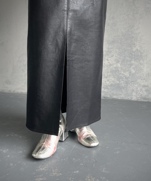 「&g'aime」 タイトスカート FREE ブルー レディース_画像2