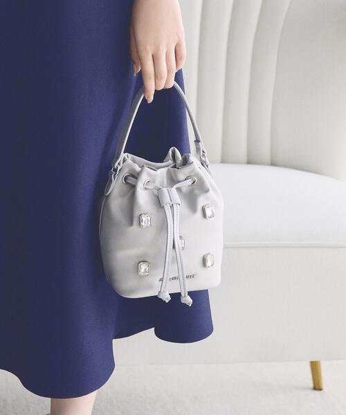 【JILLSTUART】正規品*チャーム付きレザー2WAYバッグ*送料込 JILL by STUART 「JILL STUART」 2WAYバッグ FREE ボルドー