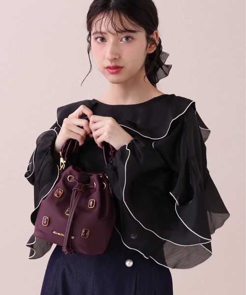 【JILLSTUART】正規品*チャーム付きレザー2WAYバッグ*送料込 JILL by JILLSTUART 2WAY FLOWER SHOULDER BAG BOOK (ブランド