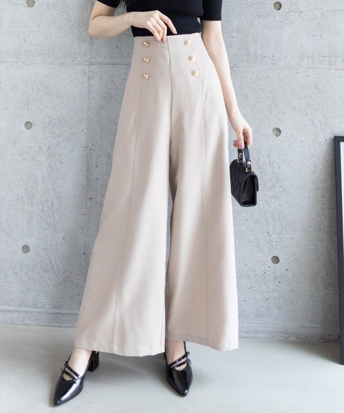 CLEAR BASIC ワイドパンツ パンツ 「低身長対応／サイズ展開あり