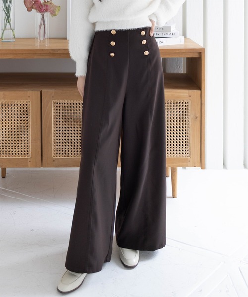 CLEAR BASIC ワイドパンツ パンツ 「低身長対応／サイズ展開あり
