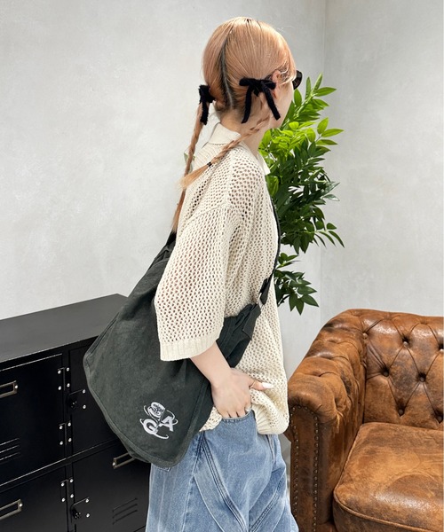 「sedacle」 半袖ニット SMALL ブルー メンズ