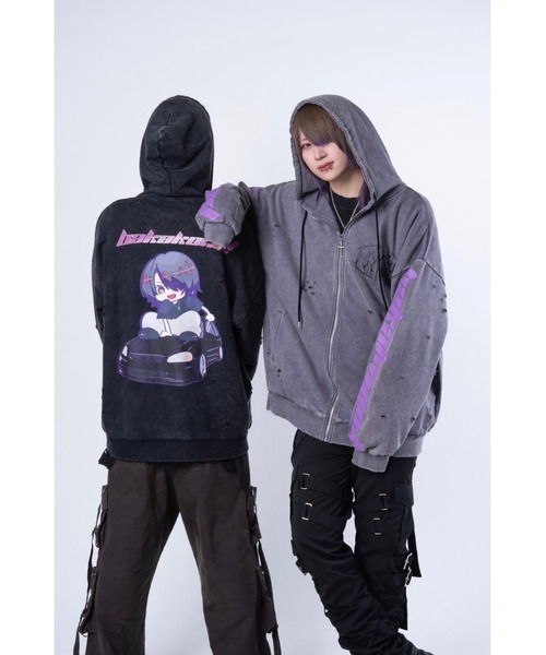 PSYNYXX パーカー ゆせまる×PSYNYXXコラボパーカー メンズ