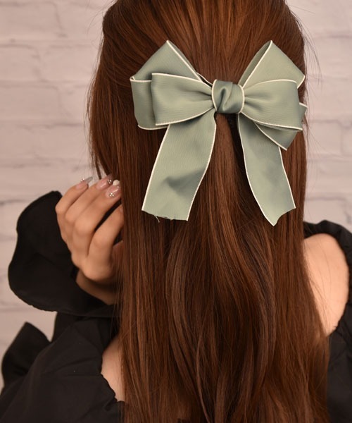 リボンデザイン ヘアバンド・クリップセット ヘアクリップ リボンデザイン バンスクリップ : ZOZOTOWN Yahoo