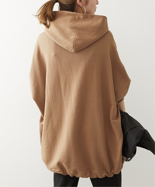 FRAMeWORK フレームワーク　ニットフードプルオーバー　パーカー　ブラウン FRAMeWORK（フレームワーク） プルオーバーパーカー - ベージュ