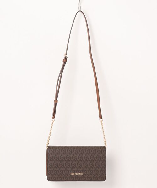 MICHAEL KORS クロスボディ フラット ショルダーバッグ JET SET CHARM フォーン クロスボディ スモール