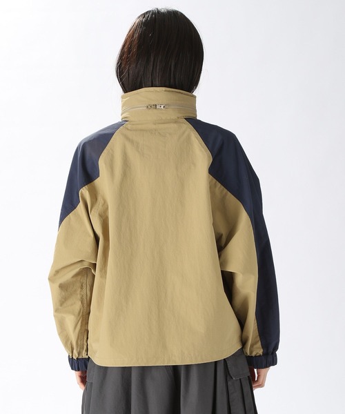 「niko and...」 ナイロンブルゾン MEDIUM アイボリー レディース_画像7