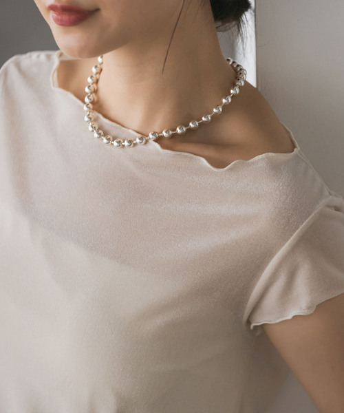in mood ネックレス mood/インムード MAGNET8mm BALL 40