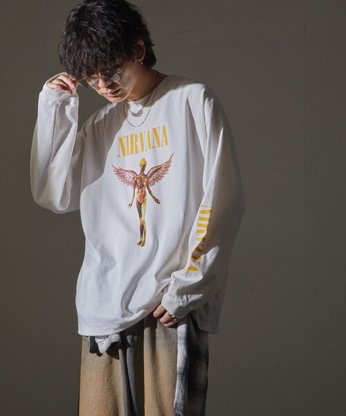 SOLD OUT♡ゆったりロゴカットソー セール】Geometric Skyline Drawcord T-Shirt / ジオメトリック