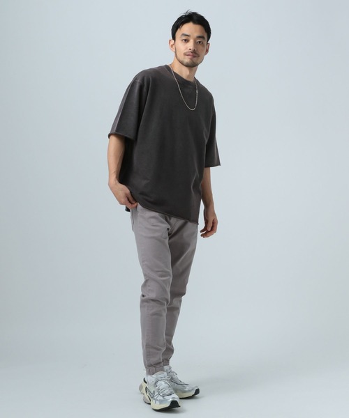 「BAYFLOW」 半袖Tシャツ LARGE ライトグレー メンズ