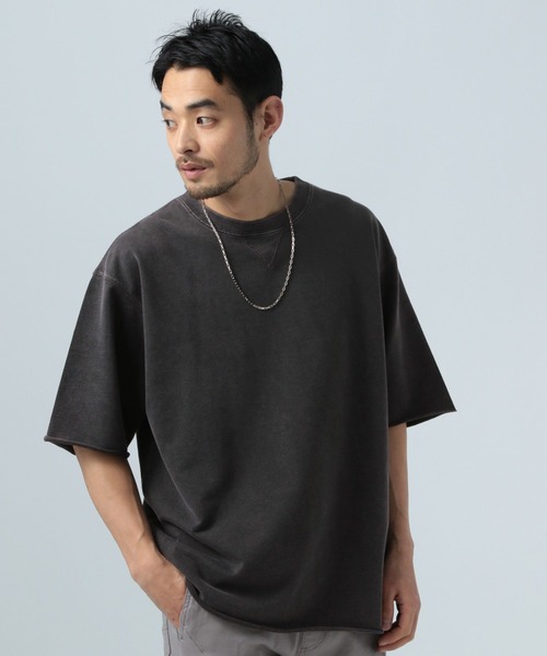 「BAYFLOW」 半袖Tシャツ LARGE ライトグレー メンズ