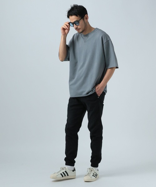 「BAYFLOW」 半袖Tシャツ LARGE ライトグレー メンズ