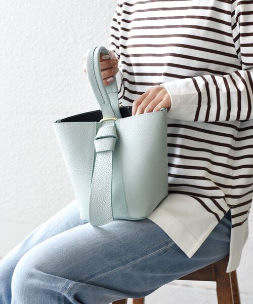 AULENTTI 「AULENTTI」 2WAYバッグ ONE SIZE ライトブルー