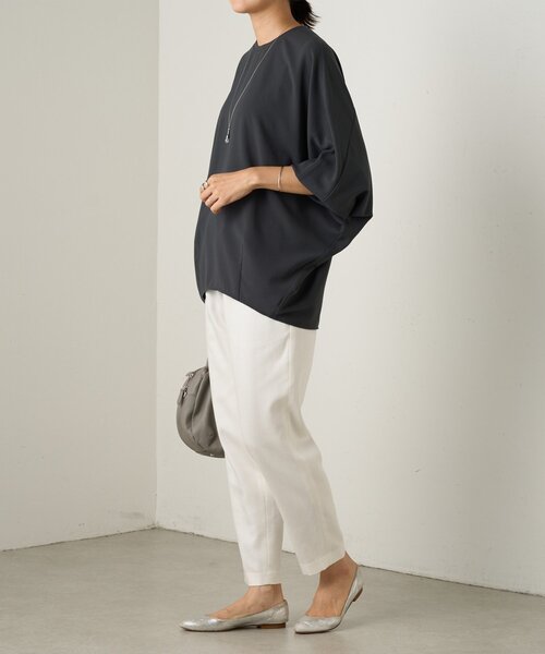 BEARDSLEY（ビアズリー） ブラウス シャツ ストレッチドルマンT