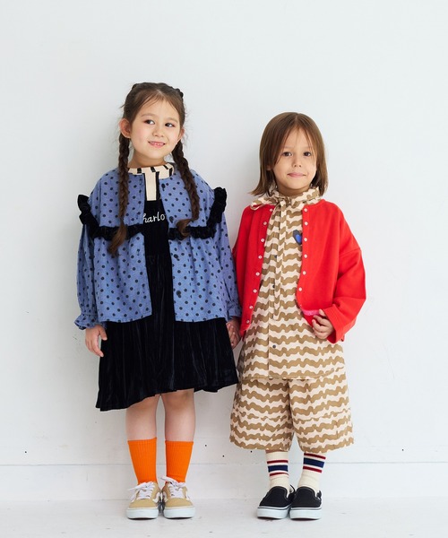 MARKEY'S パンツ 膝下切り替えルーズパンツ キッズ 子供服 男の子