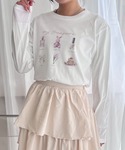 tシャツ マイスイートデザインロンT/長袖Tシ...の詳細画像3