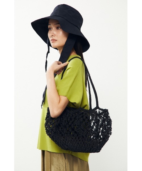 「BLACK BY MOUSSY」 かごバッグ FREE ブラック レディース_画像3