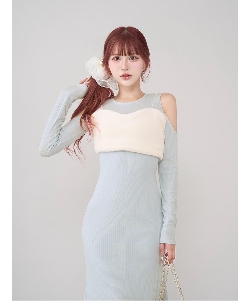 Darich（ダーリッチ） ワンピース ファービスチェカットマーメイド