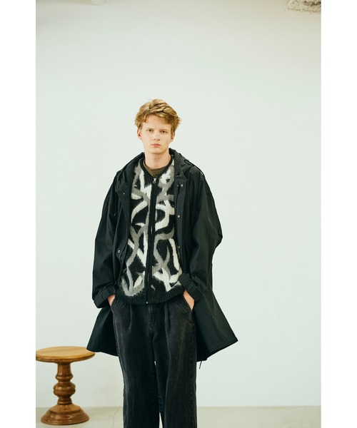 TOWNCRAFT（タウンクラフト） ベスト ジレ SHAGGY PATTERN ZIP VEST