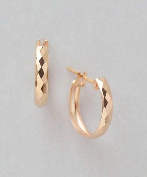 TAKE-UP（テイクアップ） ピアス 「WEB限定商品」K18/K10 ヒシカット