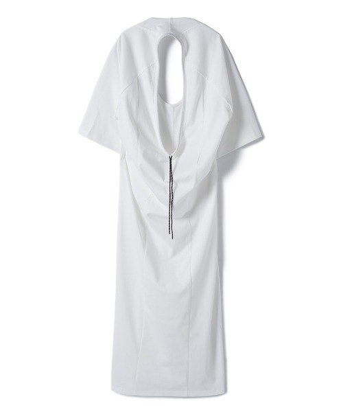 「PERVERZE」 半袖ワンピース ONE SIZE ブラック レディース_画像2