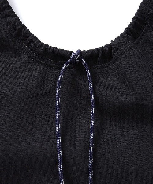 「PERVERZE」 半袖ワンピース ONE SIZE ブラック レディース_画像9