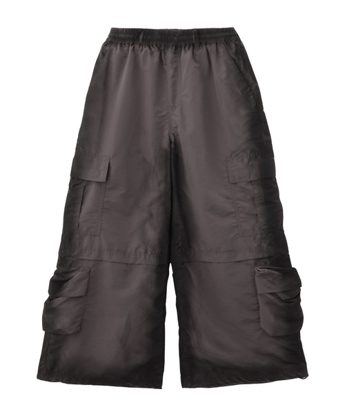 X-girl（エックスガール） カーゴパンツ FADED WIDE LEG CARGO PANTS