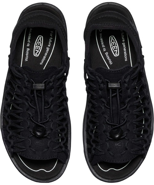 「KEEN」 フラットサンダル 23cm ブラック レディース_画像5