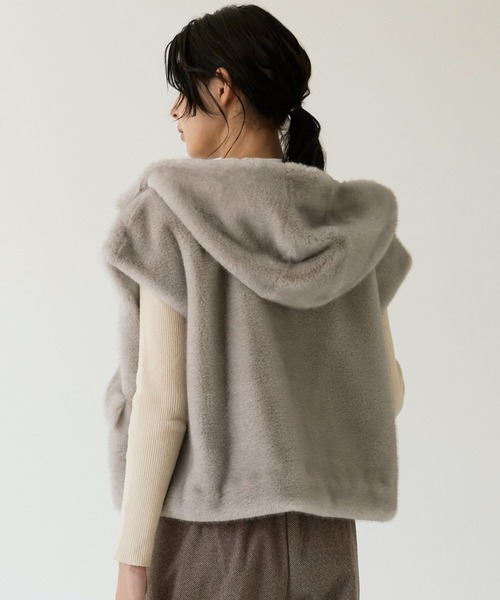 Filomo（フィローモ） コート アウター ミンク調 フェイクファー