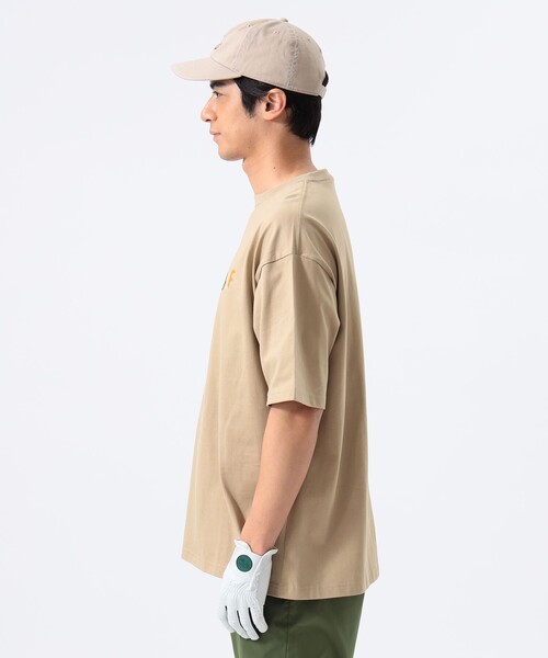 BEAMS GOLF（ビームス ゴルフ） 半袖Tシャツ M ベージュ メンズ