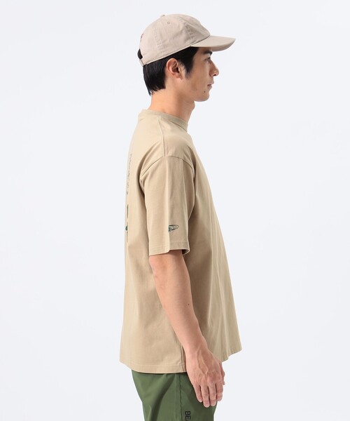 BeamsGolf 半袖シャツ　メンズＬ BEAMS GOLF（ビームス ゴルフ） 半袖Tシャツ M ベージュ メンズ